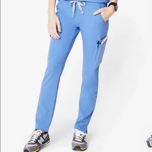 Figs Yola Skinny Scrub Pants Ciel Blue XXS